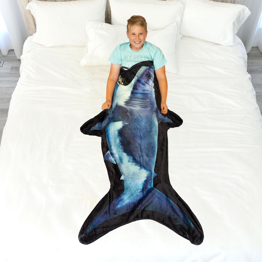 *NEW* PhotoReal Shark Blanket