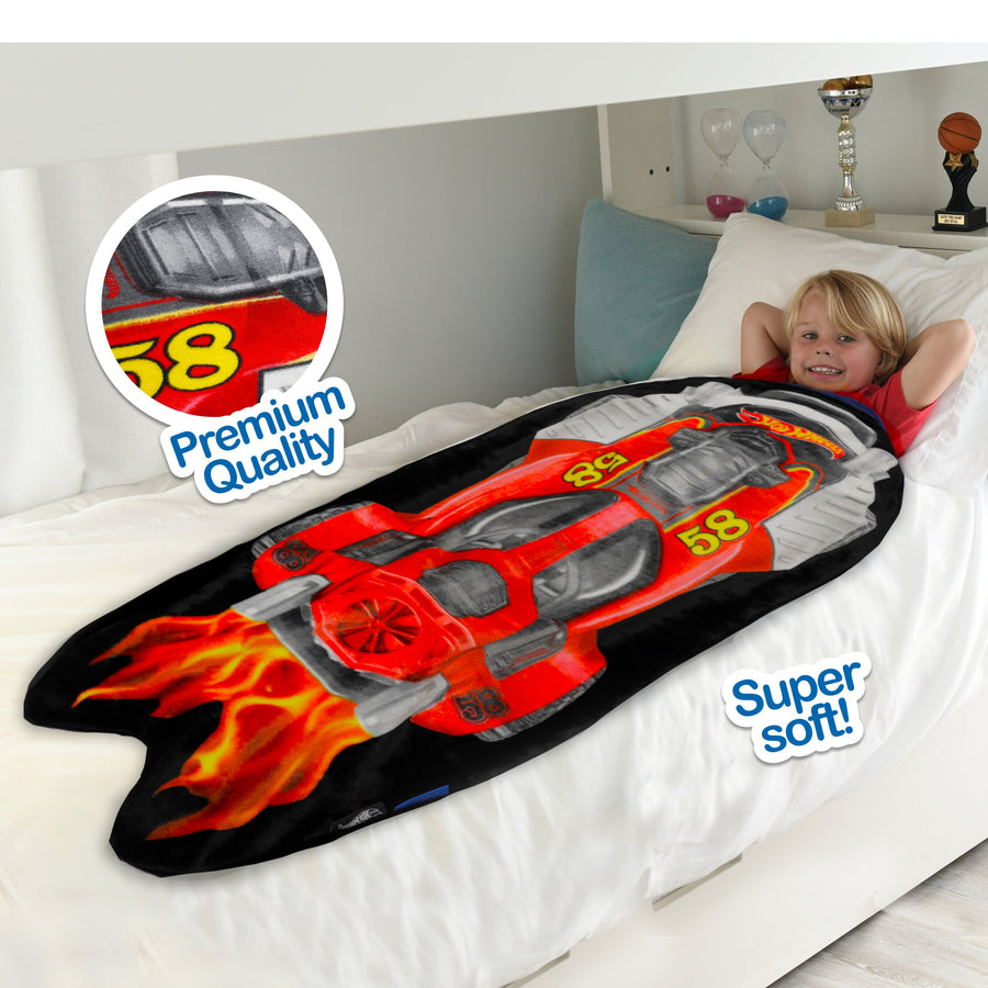 Hot Wheels Shaped Blanket from Blankie Tails