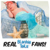Mermaid Tail Blanket for Dolls - Classic Design in 4 FINtastic Colors