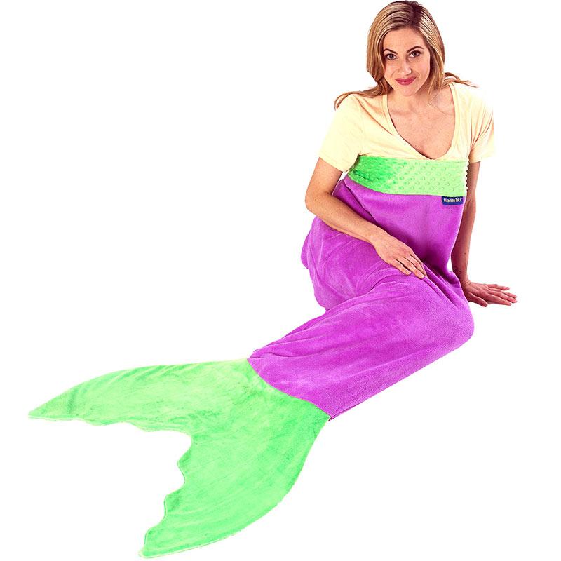 Blankie Tails Adult Pink Mermaid Tail Blanket