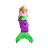 Blankie Tails Dolls Purple Mermaid Tail Blanket
