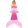 Mermaid Tail Blanket for Adults and Teens - Ombre Design in 3 MERmazing Colors