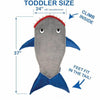 Blankie Tails Toddler Shark Blanket size chart